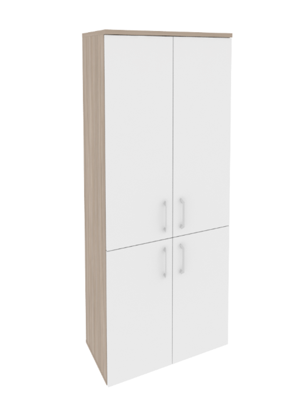 Шкаф для документов высокий широкий с 2 комплектами дверей Onix