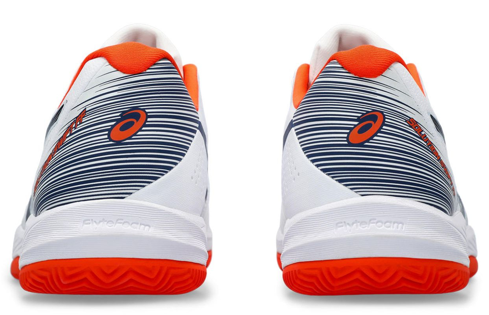 Теннисные кроссовки Asics Solution Swift FF Clay - white/blue expanse