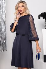 Костюм "Мираж" (темно-синий) НЬЮ К7798 LT Collection (Акция)