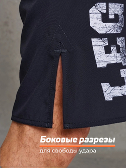 Шорты спортивные тренировочные Legenda Щит и Меч черный