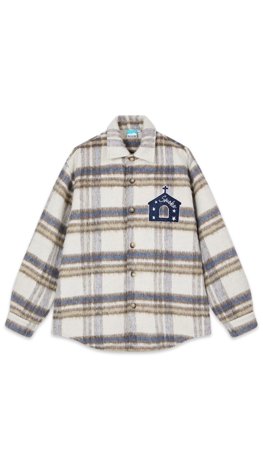 Куртка DONSMOKE "Church Logo" Plaid Wool Jacket