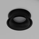 DK2403-BK Встраиваемый светильник влагозащ., IP 44, 10 Вт, GU10, черный, алюминий