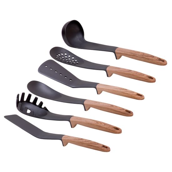 Набор кухонных принадлежностей 7 предметов Kamille KM 5235 с подставкой