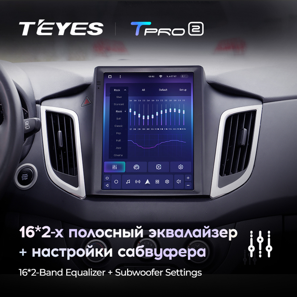 Teyes TPRO 2 9.7" для Hyundai Creta iX25 2015-2019