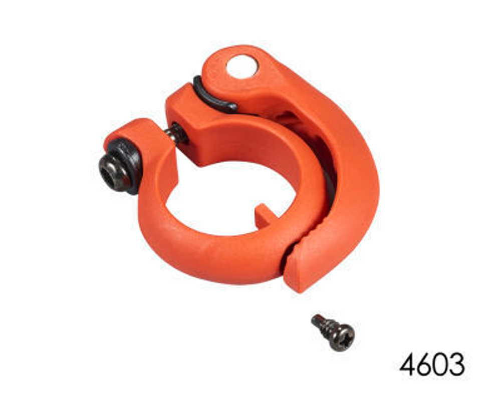 Зажим для руля оранжевый для BMW Mini2Go черно-оранжевого