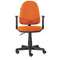 Кресло BRABIX &quot;Prestige Start MG-312&quot;, эргономичная спинка, ткань, оранжевое, 531922