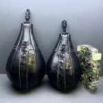 Набивная Premium груша Junior (черная) с усиленной оксидированной шпилькой