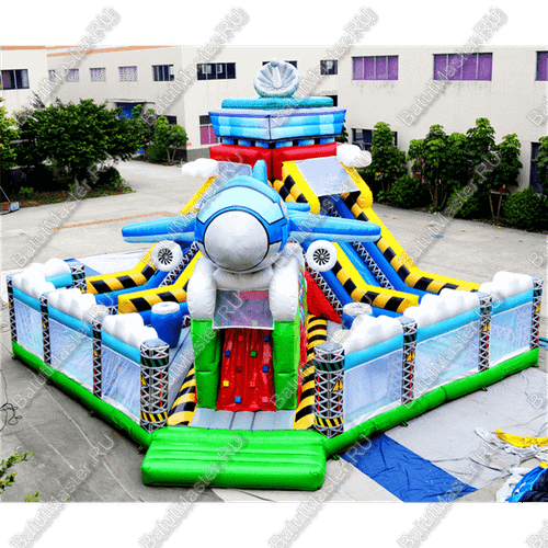 Коммерческий надувной батут "Аэропорт"