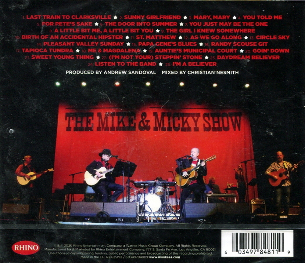 The Monkees / The Monkees Live - The Mike & Micky Show (CD)