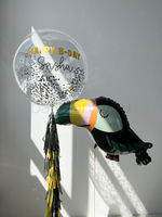 Набор шаров "Тропический праздник: тукан и конфетти"