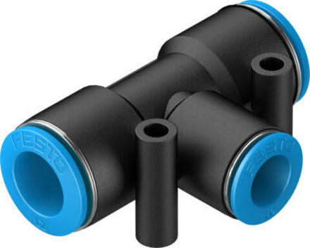 QST-12-10-20 Тройник с цанговым зажимом