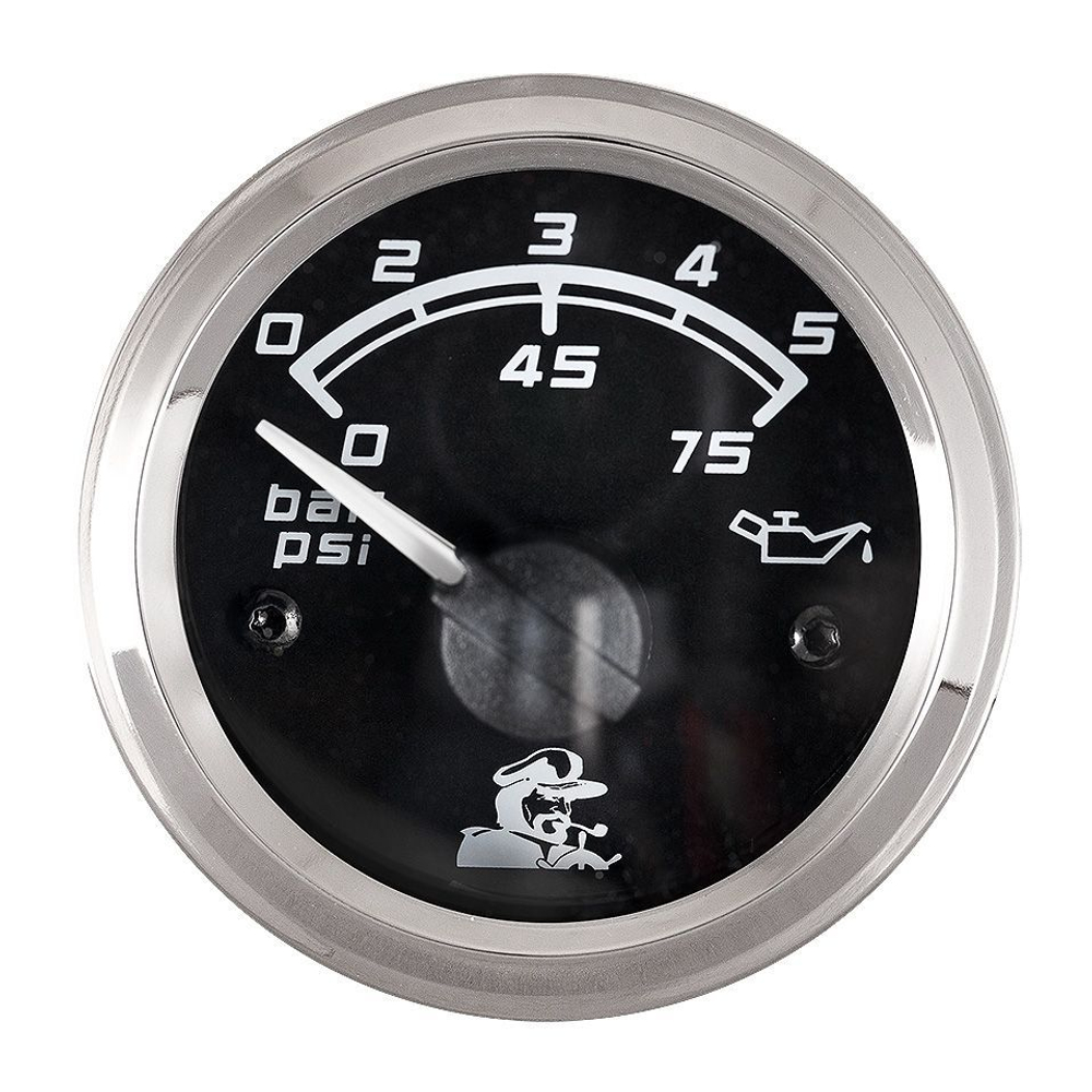 Указатель давления масла 0-10 Bar, белый циферблат (10254407)