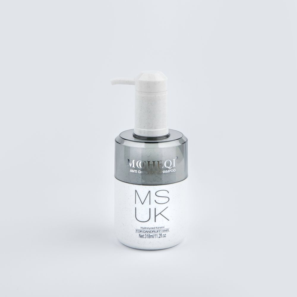 MOCHEQI MUSK SHAMPOO ANTI DANDRUFF / Шампунь против перхоти с гидролизованным кератином и маслом жожоба