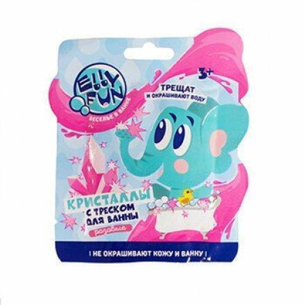 Кристаллы с треском цв розовый (Ellyfun)