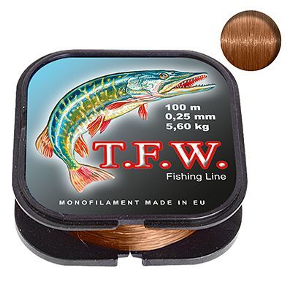 леска рыболовная T.F.W. 0,40mm 100m, 3 штуки