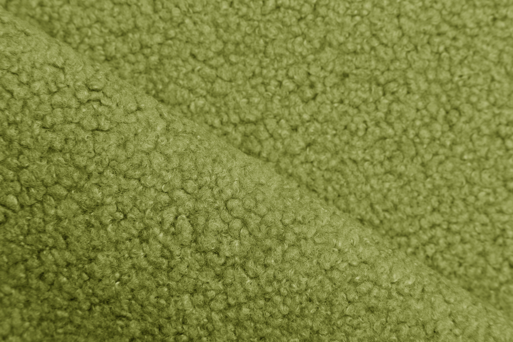 Мебельная ткань Lamb Зеленый (Эко-мех)