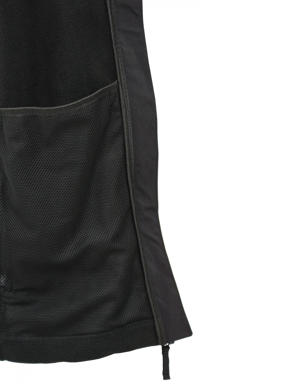 Толстовка мужская флисовая ДОЗОР Черная