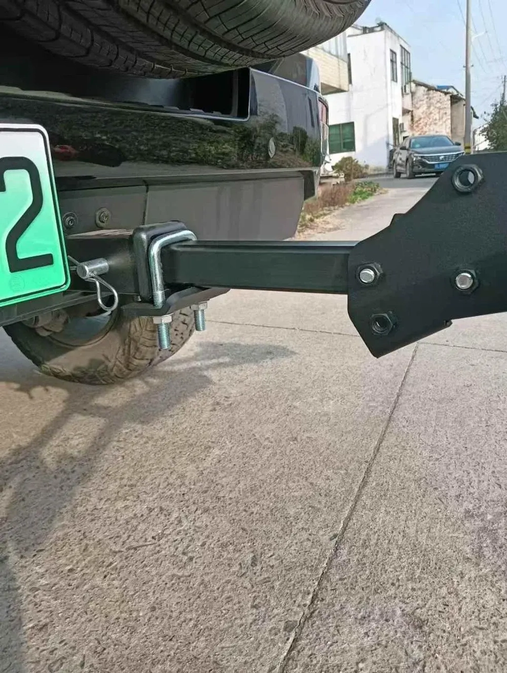 Крепление для велосипеда на Jetour Traveller T2 Велобагажник на фаркоп Крепление для велосипеда на авто Велокрепление