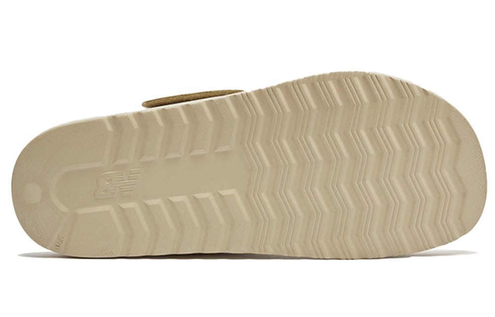 New Balance NCLAY series soft-soled comfortable sports sandals for men and women in the same sand color