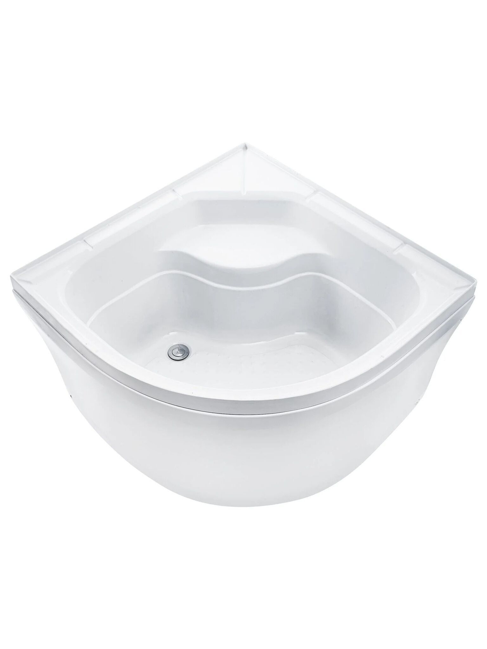 Душевая кабина RIVER  NARA Б/К XL 100/44 MT 100х100 см,  матовое стекло, поддон высокий, увеличенная высота