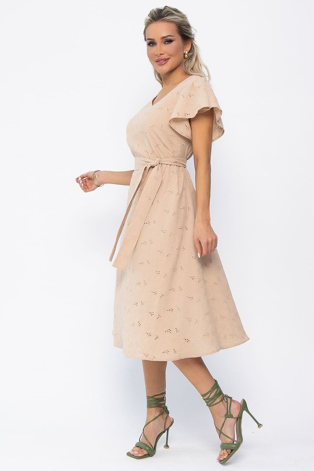 Платье Мелодия любви (бежевое) П13633-4М LT Collection