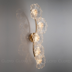 Бра Cloyd SHAMBALA-B W5 / выс. 72 см - золото (арт.20396)