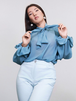 Брюки женские, Модный дом Виктории Тишиной, Тома мятные