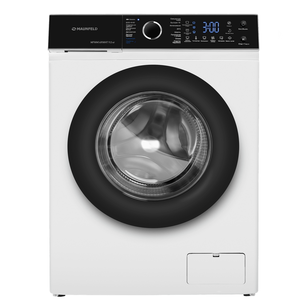 Стиральная машина c инвертором и паром MAUNFELD MFWM149IWHT