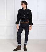 джинсы taber BOSS BLACK - темно-синий(50479722)