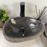 Раковина из речного камня RS-64868 37*29*15 0855