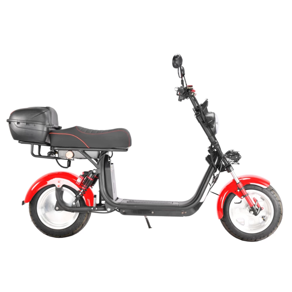 Электроскутер Cityсoco WHITE SIBERIA PRO MAX + 3950W 21AH Красный