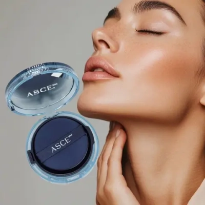 ASCE+ Sunshine Cushion Pro ExoCoBio | Тональная солнцезащитная основа (кушон с запасным блоком)