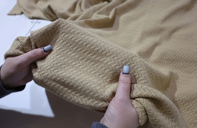 ЛАТТЕ - Хлопковый трикотаж ВОЛНЫ (ОЗ85 Елена)