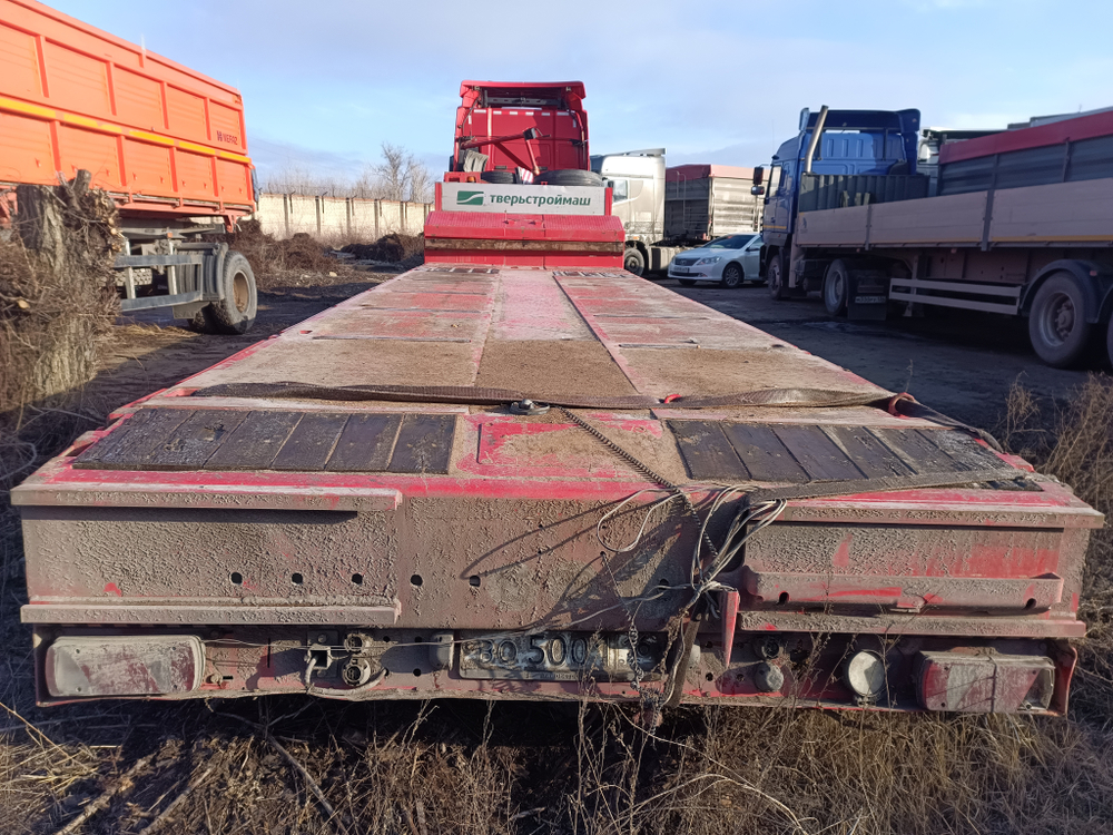 Тверьстроймаш 9939* Полуприцеп тяжеловоз 5 осей 993951-0022 (Раздвижной)