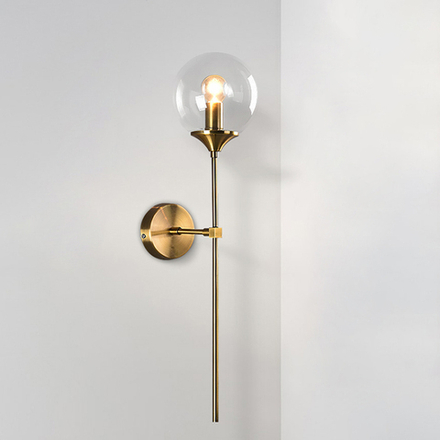 Wall design lamp Poise  (Clear)