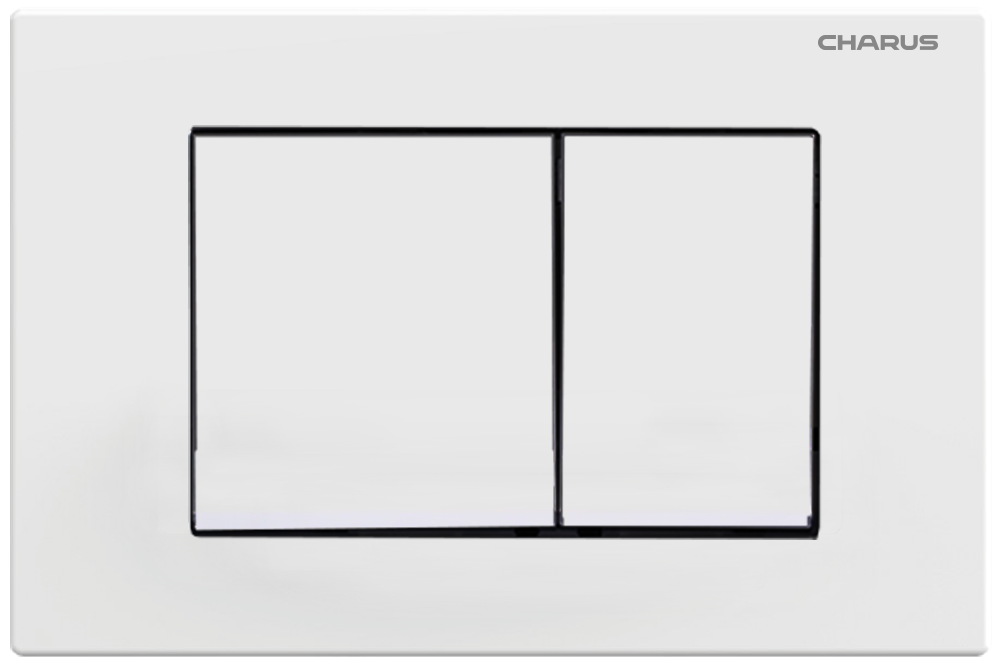 Клавиша для инсталляции CHARUS Minimalista FP.310.12.01, белый матовый