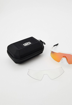 Спортивные очки 100% Speedcraft SL / Soft Tact Off White / HiPER Red Multilayer Mirror Lens