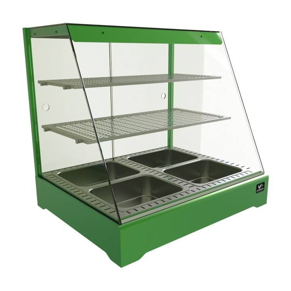 Витрина тепловая настольная КОБОР CR2-80H Green