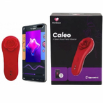 Вибратор в трусики Magic Motion Funtown Caleo красный 9 см