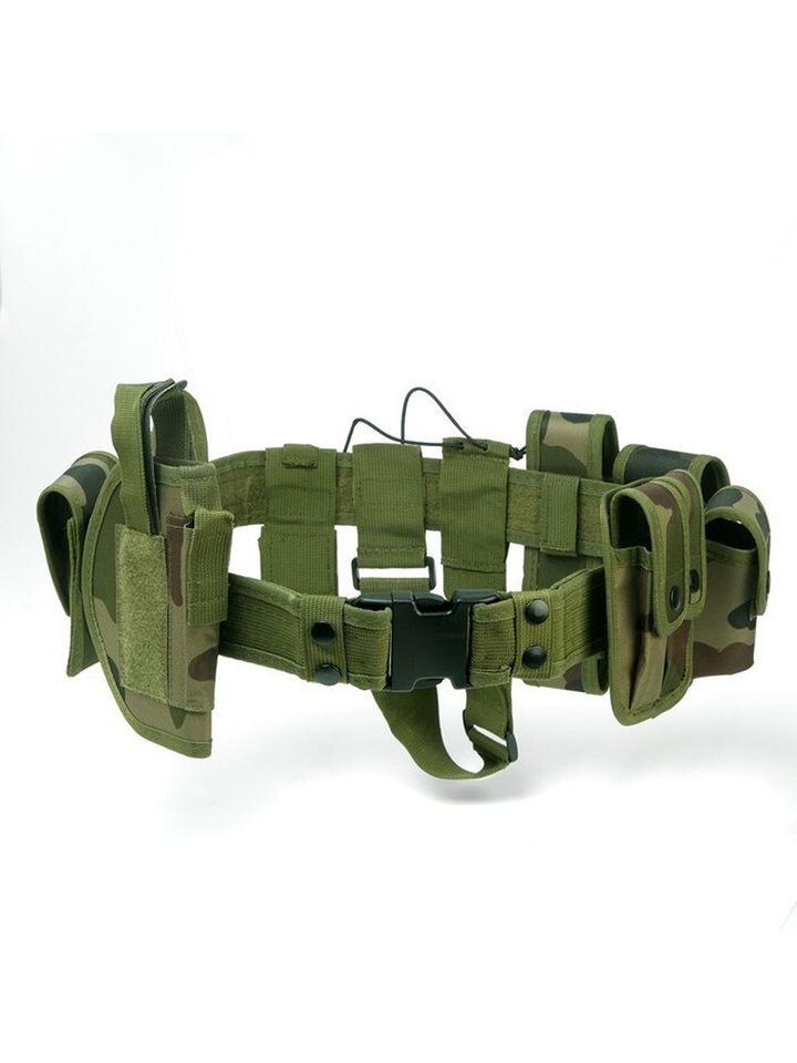 Пояс тактический Storm tactic с подсумками и кобурой (кмф)