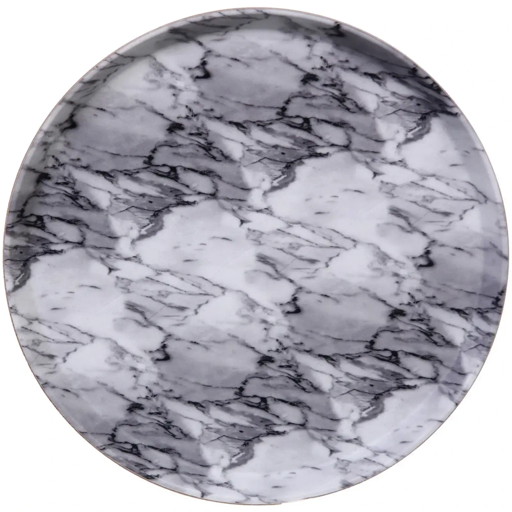 Поднос пластиковый «МРАМОР» 35см