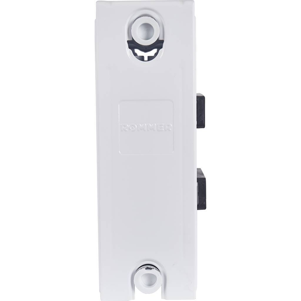 Радиатор панельный профильный ROMMER Compact тип 22 - 300x3000 мм (подкл.боковое, белый)