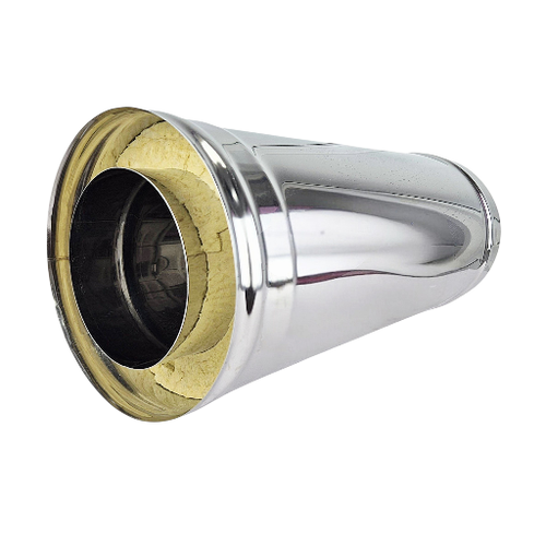 Дымоход сэндвич Ф140(430/0,5)х210(430/0,5) Д=500мм (Коракс)