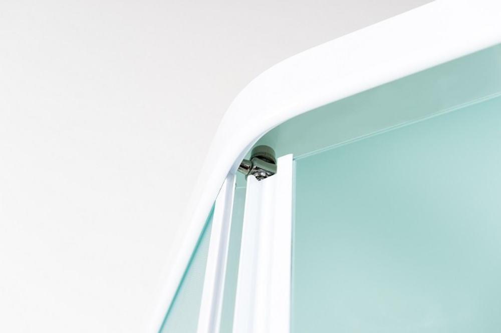 Душевая кабина Esbano (Эсбано) L100PR, с низким поддоном, с электрикой и LED освещением, 100х100х210