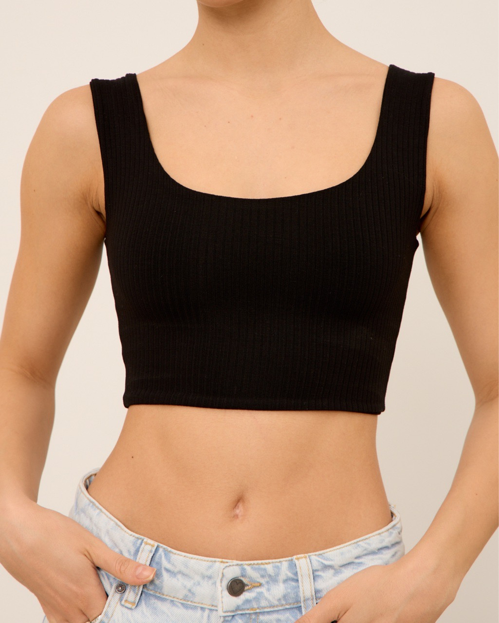 Топ лапша, черный