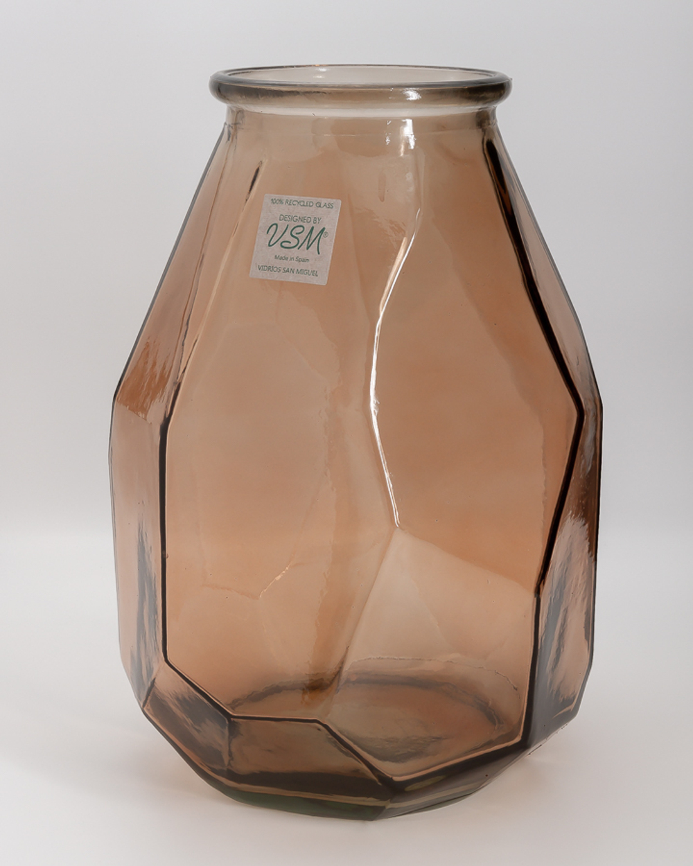 Ваза 35см San Miguel Origami коричневая