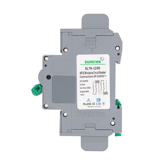 Автоматический выключатель постоянного тока Suntree 1000В, 50А 2П, фото №914463158