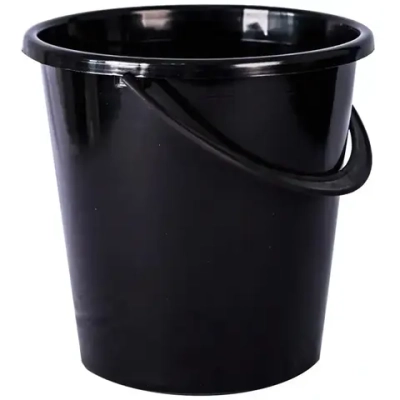 Ведро 8л огородное Ар-Пласт, черное