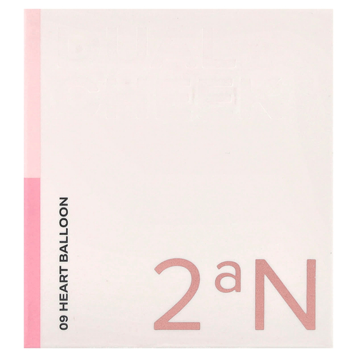 2aN, Dual Cheek, шарик с сердцем, 09, 9 г