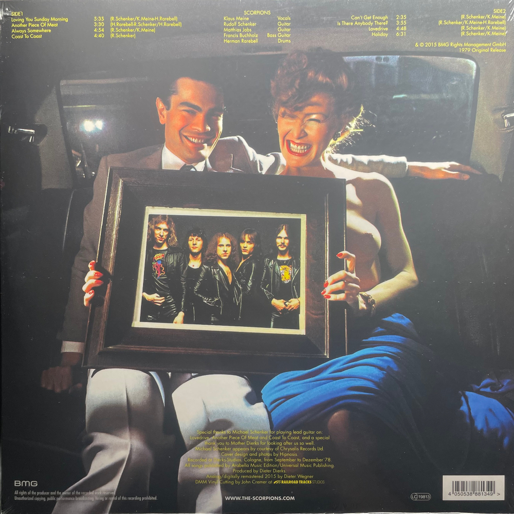 Scorpions ‎– Lovedrive (Европа 2023г.) Red